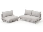 【ジャーナルスタンダード ファニチャー/journal standard Furniture / GOODS】のPORTO SOFA Low / ポルト ソファ ロー 幅170cm(ブークレ) 張地:グレー|ID:prp329100004695619
