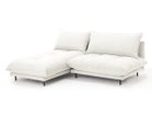 【ジャーナルスタンダード ファニチャー/journal standard Furniture / GOODS】のPORTO SOFA Low / ポルト ソファ ロー 幅120cm(ブークレ) 張地:アイボリー|ID:prp329100004695621