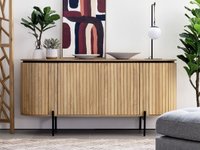 【ラフォーマ/LaForma / GOODS】のLICIA / リシア サイドボード 幅170cm 人気、トレンドファッション・服の通販 founy(ファニー) シンプル Simple, Minimal スリム Slim, Slim Fit モダン Modern, Contemporary ホーム・キャンプ・アウトドア・お取り寄せ Home Living / Home & Lifestyle / Camping Gear / Outdoor Camping 家具・インテリア Home Furniture & Interior. Stylish & Functional Living Spaces 収納家具・キャビネット Storage Furniture サイドボード・リビング収納 Cabinet / Storage Cabinet |ID:prp329100004695635