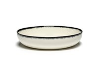 【セラックス/SERAX / GOODS】のDE by ANN DEMEULEMEESTER High Plate 18.5cm White/Black Variation A / デー バイ アン・ドゥムルメステール ハイプレート 18.5cm ホワイト/ブラック バリエーション A 人気、トレンドファッション・服の通販 founy(ファニー) グラデーション Gradient, Ombre テーブル Table, Dining Table プレート Plate, Dish 手描き Hand-Drawn, Illustrated |ID:prp329100004707039