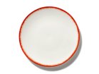 【セラックス/SERAX / GOODS】のDE by ANN DEMEULEMEESTER Plate 24cm White/Red Variation 2 / デー バイ アン・ドゥムルメステール プレート 24cm ホワイト/レッド バリエーション 2 -|ID: prp329100004707048 ipo3291000000033996459