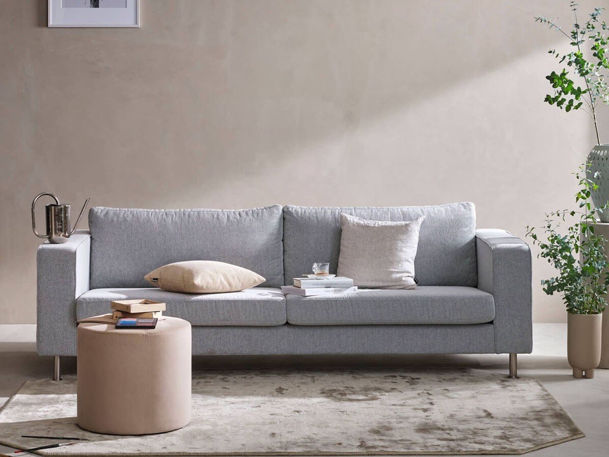 【ボーコンセプト/BoConcept / GOODS】のI.D.V SOFA / I.D.V ソファ 2.5P 鉄脚 インテリア・キッズ・メンズ・レディースファッション・服の通販 founy(ファニー) 　クッション　Cushion, Throw Pillow　フォルム　Silhouette, Form　フォーマル　Formal, Dressy　フォーム　Form　モダン　Modern, Contemporary　ホーム・キャンプ・アウトドア・お取り寄せ　Home Living / Home & Lifestyle / Camping Gear / Outdoor Camping　家具・インテリア　Home Furniture & Interior. Stylish & Functional Living Spaces　ソファー　Couches & Sofas　参考イメージ(張地:ブリストル 3060 ライトグレー)|ID: prp329100004713189 ipo3291000000034047614