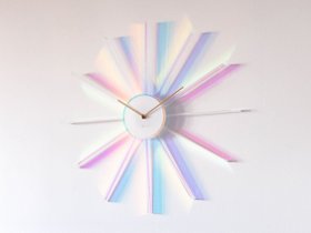 【ネクスタイム/NeXtime / GOODS】 Lucent Series Prism Radiant Clock L / ルーセントシリーズ プリズム ラディエント クロック L人気、トレンドファッション・服の通販 founy(ファニー) 送料無料 Free Shipping アクリル Acrylic Material シンプル Simple, Minimal エレガント 上品 Elegant 時計 Watch, Wristwatch ホーム・キャンプ・アウトドア・お取り寄せ Home Living / Home & Lifestyle / Camping Gear / Outdoor Camping 家具・インテリア Home Furniture & Interior. Stylish & Functional Living Spaces その他 インテリア雑貨、家具 Home Decor & Furniture Extras |ID:prp329100004718241