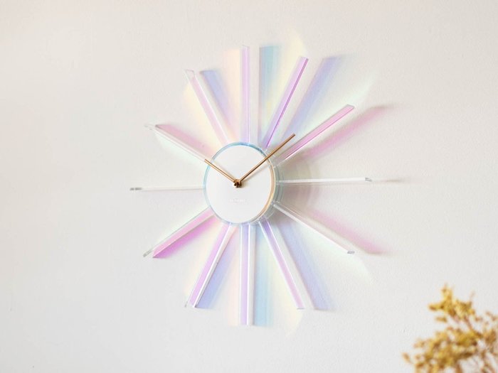 【ネクスタイム/NeXtime / GOODS】のLucent Series Prism Radiant Clock / ルーセントシリーズ プリズム ラディエント クロック インテリア・キッズ・メンズ・レディースファッション・服の通販 founy(ファニー) https://founy.com/ 送料無料 Free Shipping アクリル Acrylic Material シンプル Simple, Minimal エレガント 上品 Elegant 時計 Watch, Wristwatch ホーム・キャンプ・アウトドア・お取り寄せ Home Living / Home & Lifestyle / Camping Gear / Outdoor Camping 家具・インテリア Home Furniture & Interior. Stylish & Functional Living Spaces その他 インテリア雑貨、家具 Home Decor & Furniture Extras |ID: prp329100004718242 ipo3291000000034092727