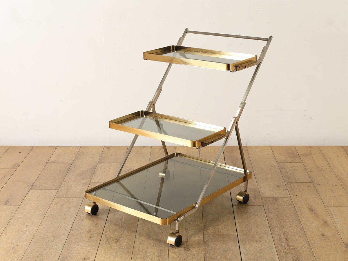 【ロイズ アンティークス/Lloyd's Antiques / GOODS】のReal Antique Italian Tea Cart / イタリアアンティーク家具 イタリアンティーカート QK007929 人気、トレンドファッション・服の通販 founy(ファニー) 　アンティーク　Antique-Inspired　イタリア　Italy　ガラス　Glass, Glassware　ホーム・キャンプ・アウトドア・お取り寄せ　Home Living / Home & Lifestyle / Camping Gear / Outdoor Camping　キッチン・ダイニング　Kitchen & Dining Essentials. Stylish & Functional Tableware　キッチン収納　Kitchen Storage　キッチン収納・食器棚・レンジ台　Kitchen Cabinet　 other-1|ID: prp329100004718245 ipo3291000000034092749