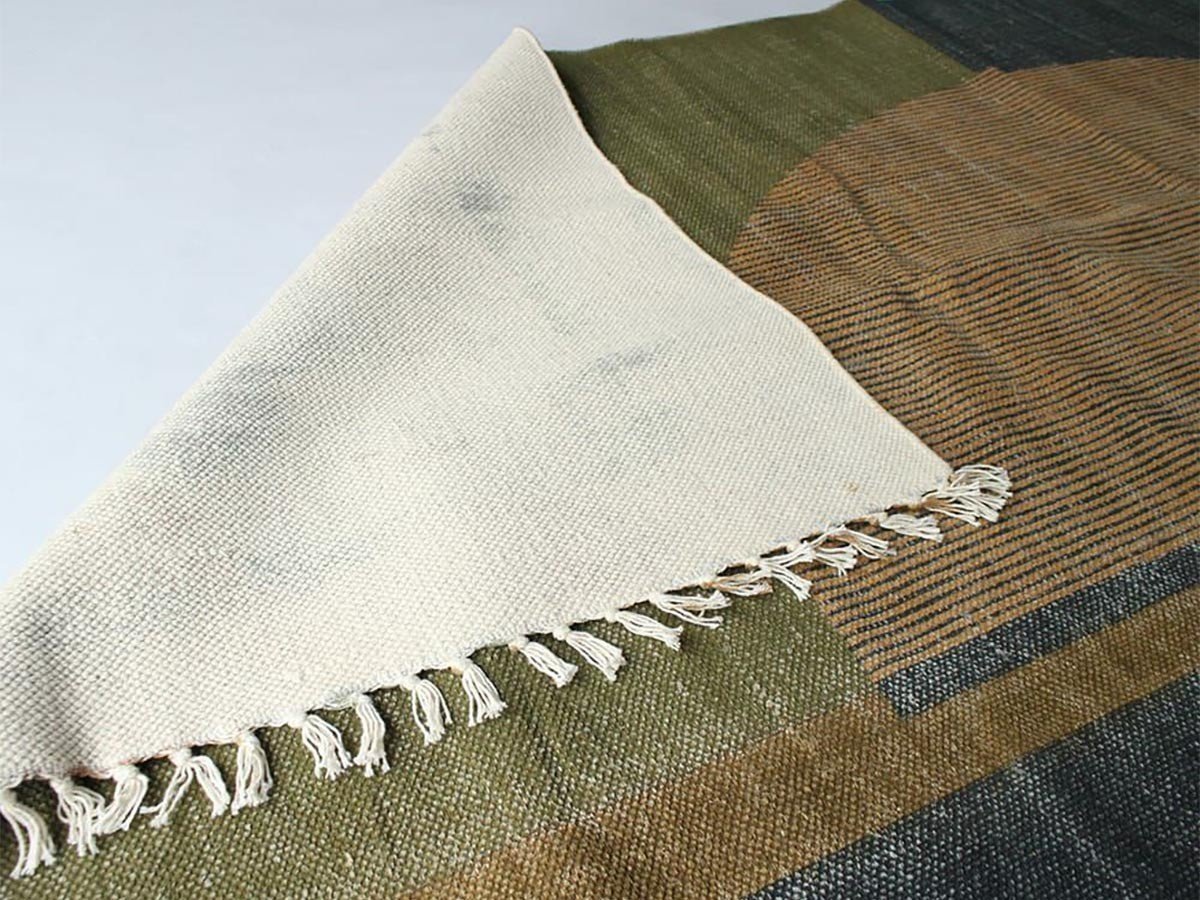 【アデペシュ/a.depeche / GOODS】のMANERE cotton rug sunlight / マニエール コットン ラグ サンライト インテリア・キッズ・メンズ・レディースファッション・服の通販 founy(ファニー) 　送料無料　Free Shipping　インド　Indian Textile　テーブル　Table, Dining Table　ブロック　Block, Solid Block Pattern　プリント　Print, Printed Pattern　モダン　Modern, Contemporary　ホーム・キャンプ・アウトドア・お取り寄せ　Home Living / Home & Lifestyle / Camping Gear / Outdoor Camping　家具・インテリア　Home Furniture & Interior. Stylish & Functional Living Spaces　ライト・照明　Lamps & Lighting Fixtures　裏面参考イメージ|ID: prp329100004721562 ipo3291000000034122543