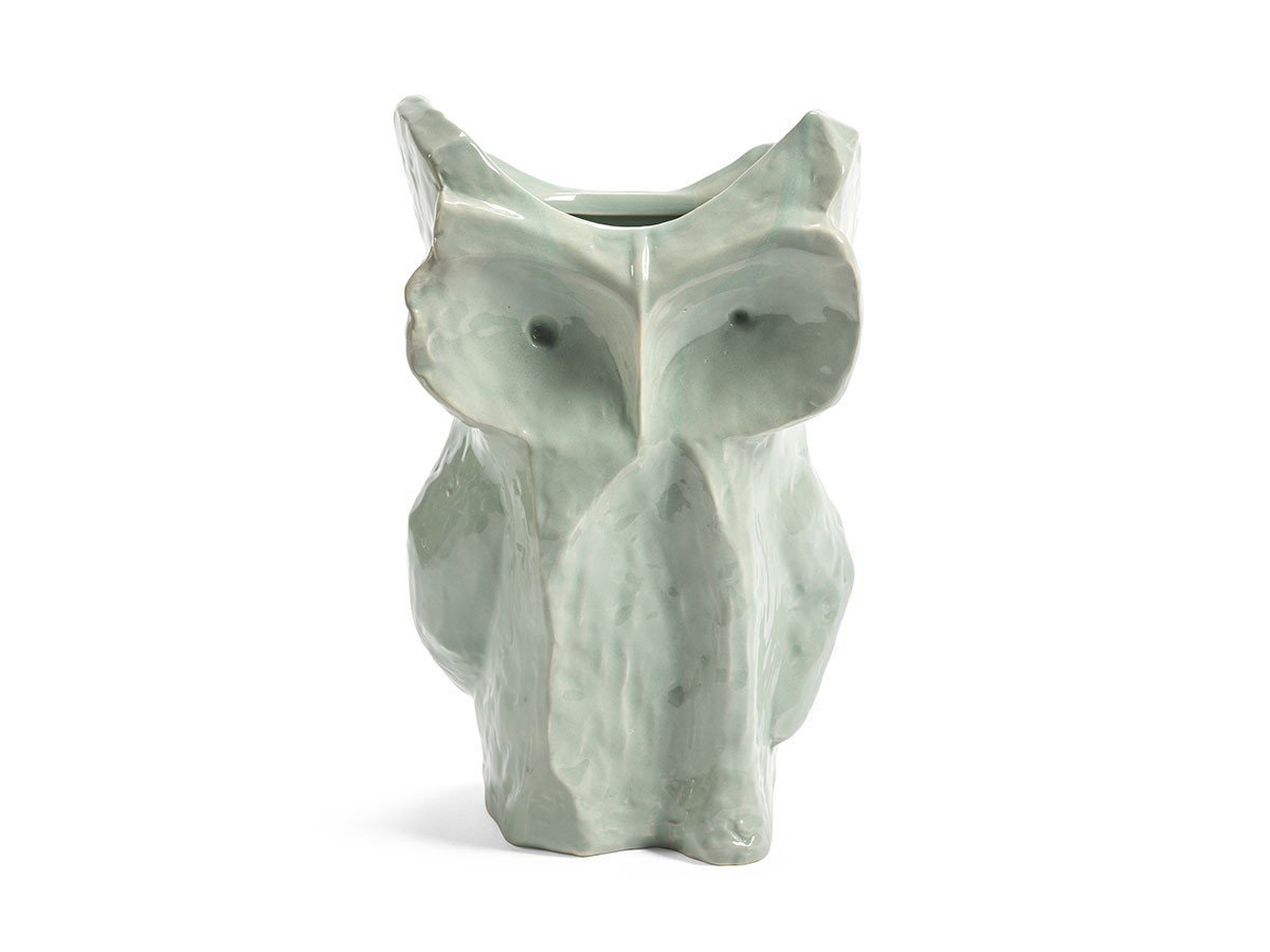 【セラックス/SERAX / GOODS】のAFTER MIDNIGHT by MARNI Owl Vase L / アフターミッドナイト バイ マルニ フクロウベース L インテリア・キッズ・メンズ・レディースファッション・服の通販 founy(ファニー) 　送料無料　Free Shipping　イタリア　Italy　フォルム　Silhouette, Form　フラワー　Flower, Floral　ホーム・キャンプ・アウトドア・お取り寄せ　Home Living / Home & Lifestyle / Camping Gear / Outdoor Camping　家具・インテリア　Home Furniture & Interior. Stylish & Functional Living Spaces　その他 インテリア雑貨、家具　Home Decor & Furniture Extras　ライトブルー|ID: prp329100004727904 ipo3291000000034156530