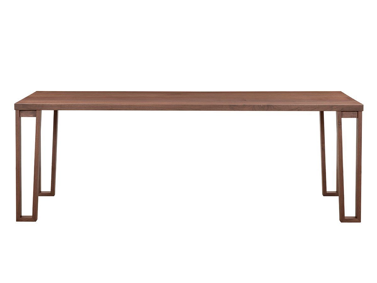 【タクト/TACT / GOODS】のDINING TABLE / ダイニングテーブル スクエア4本脚 インテリア・キッズ・メンズ・レディースファッション・服の通販 founy(ファニー) 　シンプル　Simple, Minimal　スクエア　Square, Square Shape　テーブル　Table, Dining Table　バランス　Balance, Style Balance　ホーム・キャンプ・アウトドア・お取り寄せ　Home Living / Home & Lifestyle / Camping Gear / Outdoor Camping　家具・インテリア　Home Furniture & Interior. Stylish & Functional Living Spaces　テーブル　Dining, Coffee & Side Tables　ダイニングテーブル・食卓テーブル　Dining Tables　天板:ウォールナット、脚部:ウォールナット、サイズ:幅200 × 奥行90cm|ID: prp329100004737673 ipo3291000000034221760