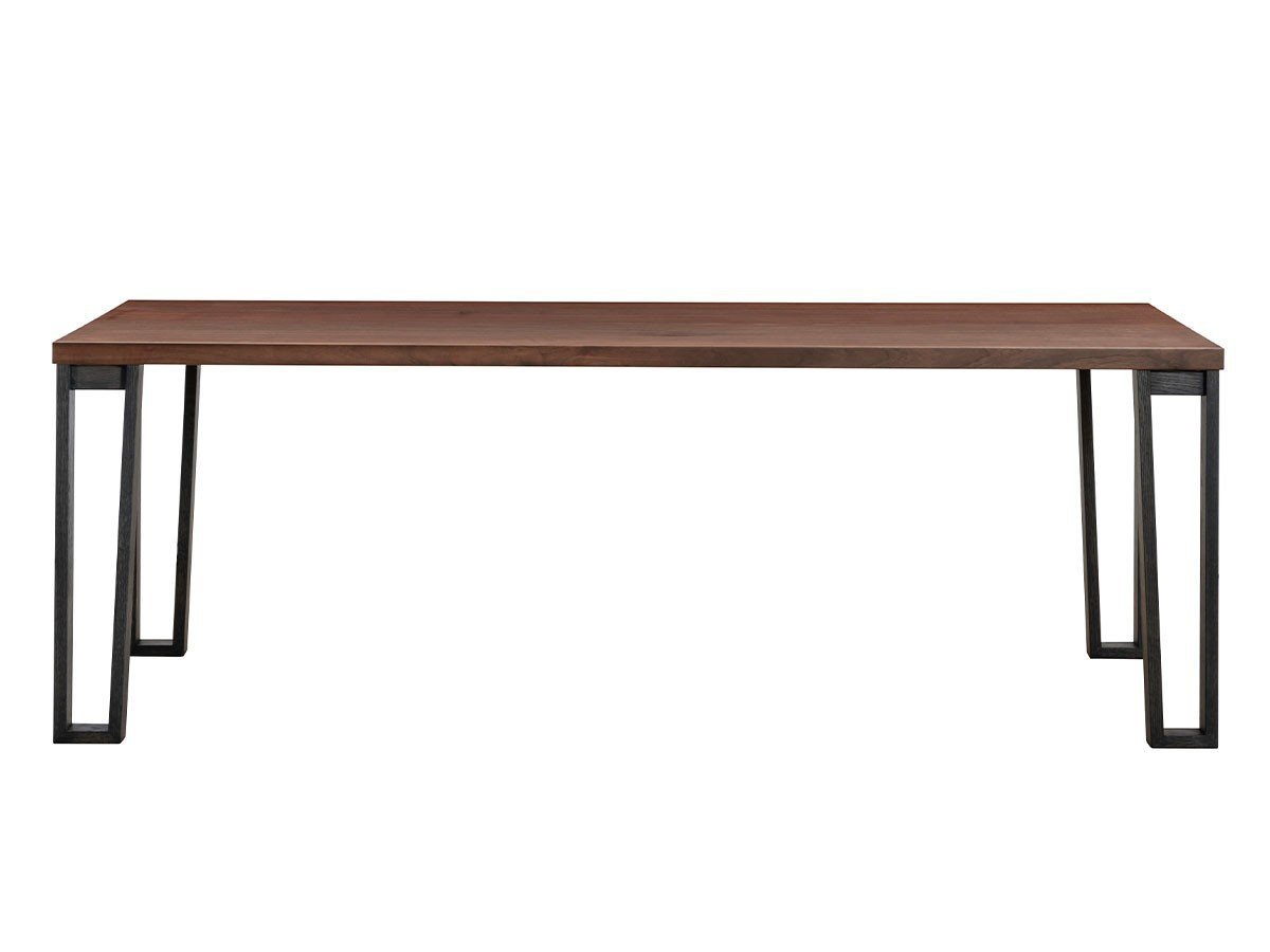 【タクト/TACT / GOODS】のDINING TABLE / ダイニングテーブル スクエア4本脚 インテリア・キッズ・メンズ・レディースファッション・服の通販 founy(ファニー) 　シンプル　Simple, Minimal　スクエア　Square, Square Shape　テーブル　Table, Dining Table　バランス　Balance, Style Balance　ホーム・キャンプ・アウトドア・お取り寄せ　Home Living / Home & Lifestyle / Camping Gear / Outdoor Camping　家具・インテリア　Home Furniture & Interior. Stylish & Functional Living Spaces　テーブル　Dining, Coffee & Side Tables　ダイニングテーブル・食卓テーブル　Dining Tables　天板:ウォールナット、脚部:オーク(TBK色)、サイズ:幅200 × 奥行90cm|ID: prp329100004737673 ipo3291000000034221761