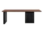 【タクト/TACT / GOODS】のDINING TABLE / ダイニングテーブル BOXパネル脚 天板:ウォールナット、脚部:オーク(TBK色)、サイズ:幅210 × 奥行90cm|ID:prp329100004737674