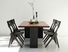 【タクト/TACT / GOODS】のDINING TABLE / ダイニングテーブル BOXパネル脚 天板:ウォールナット、脚部:オーク(TBK色)、サイズ:幅210 × 奥行90cm|ID:prp329100004737674