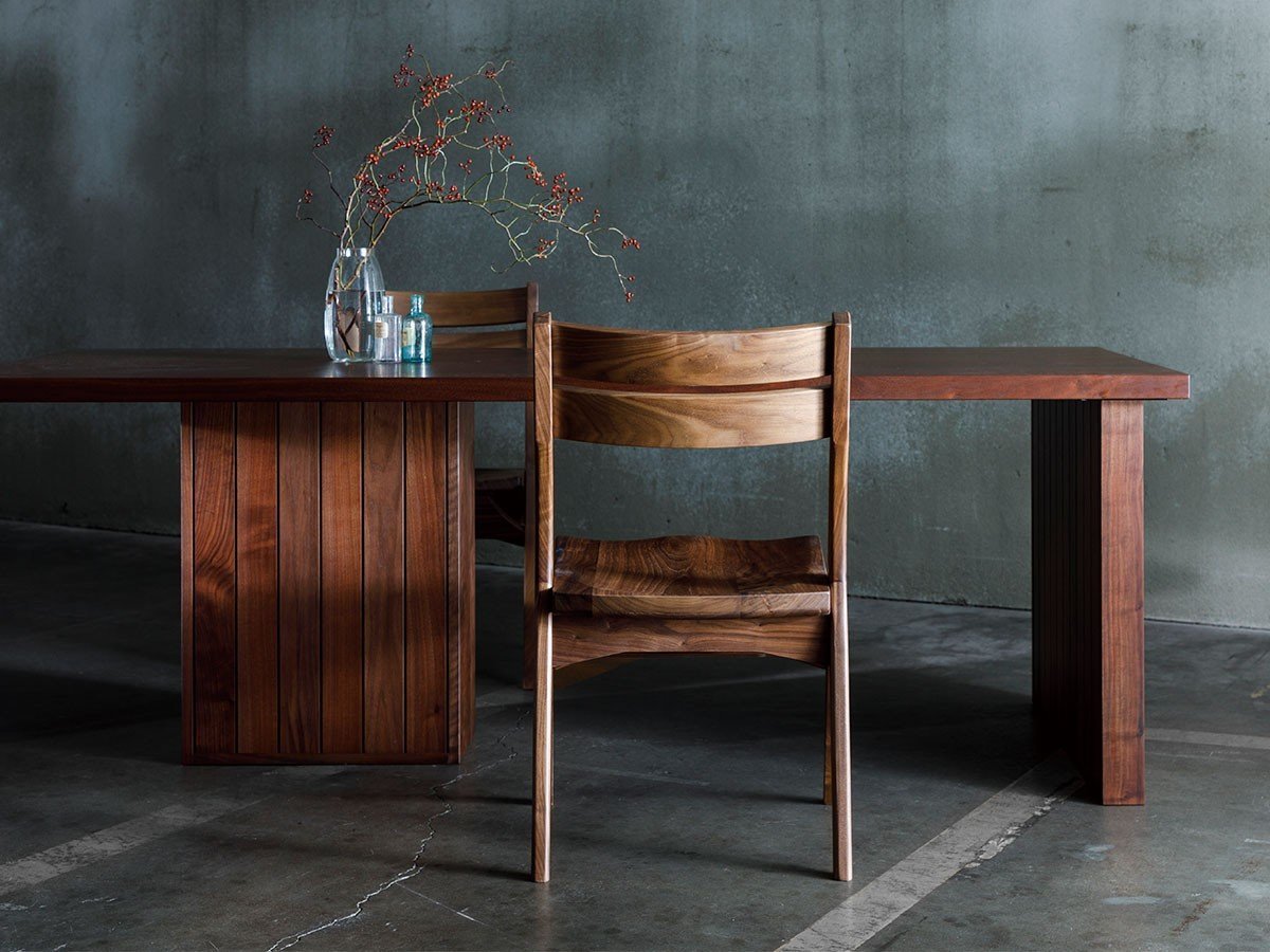 【タクト/TACT / GOODS】のDINING TABLE / ダイニングテーブル BOXパネル脚 インテリア・キッズ・メンズ・レディースファッション・服の通販 founy(ファニー) 　シンプル　Simple, Minimal　テーブル　Table, Dining Table　ボックス　Boxy, Box Shape　ホーム・キャンプ・アウトドア・お取り寄せ　Home Living / Home & Lifestyle / Camping Gear / Outdoor Camping　家具・インテリア　Home Furniture & Interior. Stylish & Functional Living Spaces　テーブル　Dining, Coffee & Side Tables　ダイニングテーブル・食卓テーブル　Dining Tables　天板:ウォールナット、脚部:ウォールナット|ID: prp329100004737674 ipo3291000000034221772