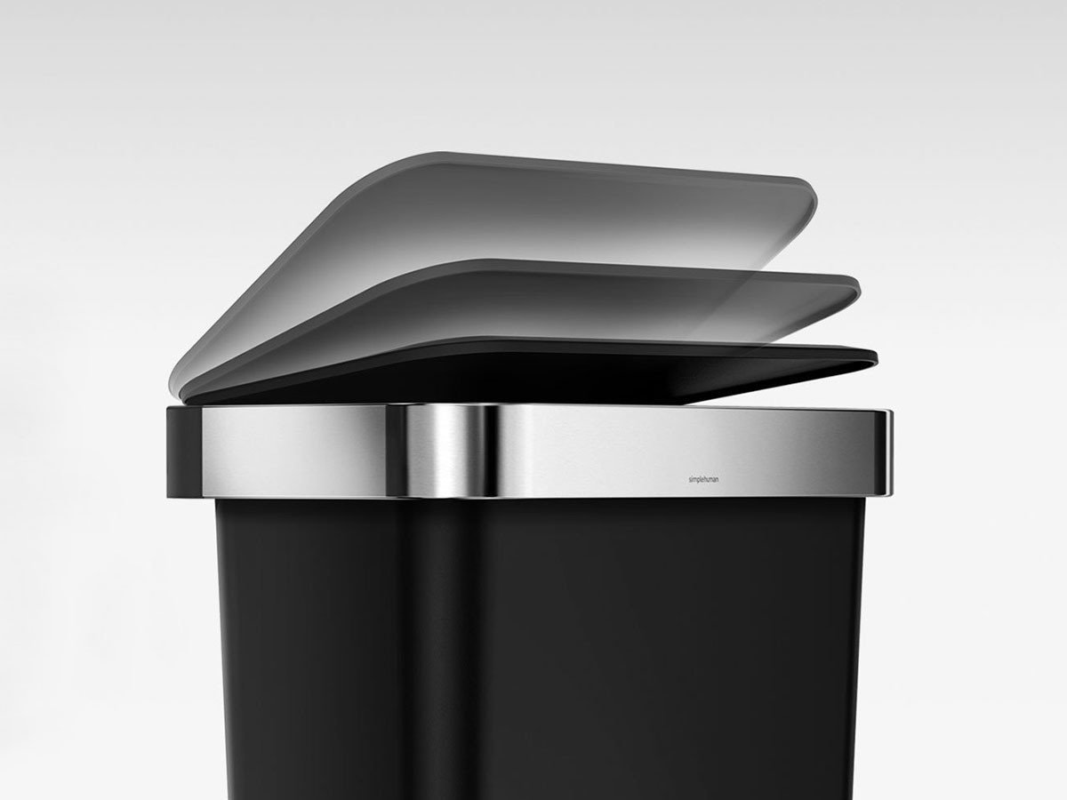 【シンプルヒューマン/SIMPLEHUMAN / GOODS】のSTEP CAN / ステップカン レクタンギュラー ステップダストボックス ライナーポケット付 45L プラスチック インテリア・キッズ・メンズ・レディースファッション・服の通販 founy(ファニー)  送料無料 Free Shipping インナー Innerwear ボックス Boxy, Box Shape ポケット Pocket, Pocket Detail ライナー Liner, Inner Layer ホーム・キャンプ・アウトドア・お取り寄せ Home Living / Home & Lifestyle / Camping Gear / Outdoor Camping 家具・インテリア Home Furniture & Interior. Stylish & Functional Living Spaces その他 インテリア雑貨、家具 Home Decor & Furniture Extras 特許取得済みのリッドショックテクノロジーがフタの動きを制御して、ゆっくりと静かに閉じます。|ID: prp329100004750326 ipo3291000000034348517