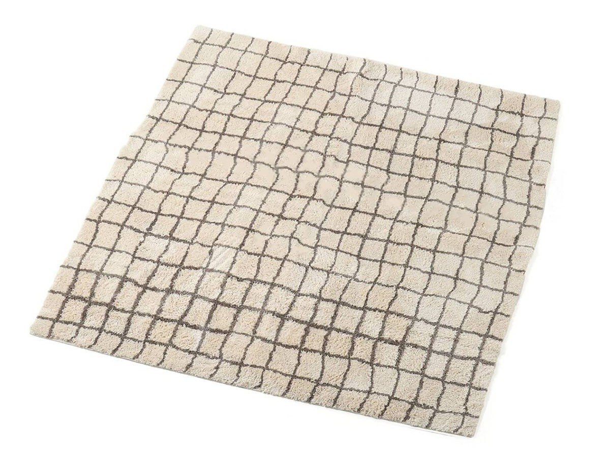 【ジャーナルスタンダード ファニチャー/journal standard Furniture / GOODS】のGRID RUG / グリッド ラグ インテリア・キッズ・メンズ・レディースファッション・服の通販 founy(ファニー) 　送料無料　Free Shipping　モダン　Modern, Contemporary　ホーム・キャンプ・アウトドア・お取り寄せ　Home Living / Home & Lifestyle / Camping Gear / Outdoor Camping　家具・インテリア　Home Furniture & Interior. Stylish & Functional Living Spaces　その他 インテリア雑貨、家具　Home Decor & Furniture Extras　ナチュラル、サイズ:200 × 200cm|ID: prp329100004754184 ipo3291000000034388356