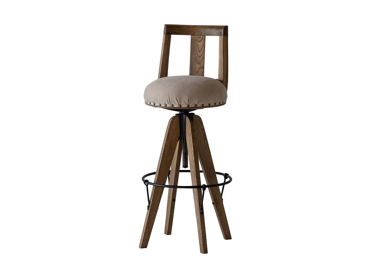 【ノットアンティークス/knot antiques / CRASH GATE / GOODS】のFASOLA HIGH CHAIR / ファソラ ハイチェア インテリア・キッズ・メンズ・レディースファッション・服の通販 founy(ファニー) 　アンティーク　Antique-Inspired　コンパクト　Compact, Small Size　ファブリック　Fabric, Textile　フォルム　Silhouette, Form　フォーム　Form　フレーム　Frame, Outline　モチーフ　Motif, Design Theme　エレガント 上品　Elegant　ホーム・キャンプ・アウトドア・お取り寄せ　Home Living / Home & Lifestyle / Camping Gear / Outdoor Camping　家具・インテリア　Home Furniture & Interior. Stylish & Functional Living Spaces　チェア・椅子　Seating & Chairs　カウンターチェア・ハイチェア　Bar Stools / High Stools　張地:ベージュ|ID: prp329100004755598 ipo3291000000035340808