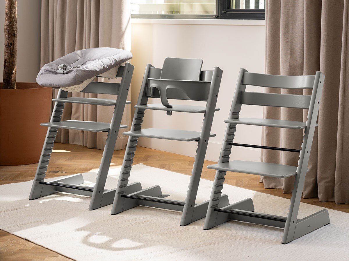 【ストッケ/STOKKE / GOODS】のTRIPP TRAPP / トリップ トラップ 5in1-新生児セット インテリア・キッズ・メンズ・レディースファッション・服の通販 founy(ファニー) 　テーブル　Table, Dining Table　ベビー　Baby, Babywear　送料無料　Free Shipping　ホーム・キャンプ・アウトドア・お取り寄せ　Home Living / Home & Lifestyle / Camping Gear / Outdoor Camping　家具・インテリア　Home Furniture & Interior. Stylish & Functional Living Spaces　キッズ家具　Children's Furniture & Storage　キッズチェア・ベビーチェア・子供椅子　Kids Chair / Baby High Chair / Toddler Seat　チェア / ベビーセット:ストームグレー|ID: prp329100004756864 ipo3291000000034410598