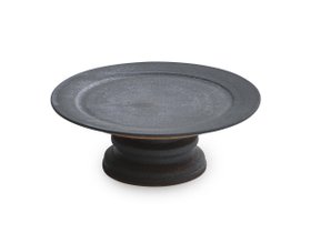 【ミシンポタリークリエーション/MISHIM POTTERY CREATION / GOODS】 fractal cake plate + stand / フラクタル ケーキプレート + スタンド(スス)人気、トレンドファッション・服の通販 founy(ファニー) クラシカル Classical, Vintage-Inspired コレクション Collection, Seasonal Line シェイプ Shape, Slim Fit シンプル Simple, Minimal スタンド Stand Collar, Upright Stand センター Center, Center Line 皿 Plate, Dish テーブル Table, Dining Table プレート Plate, Dish |ID:prp329100004764950