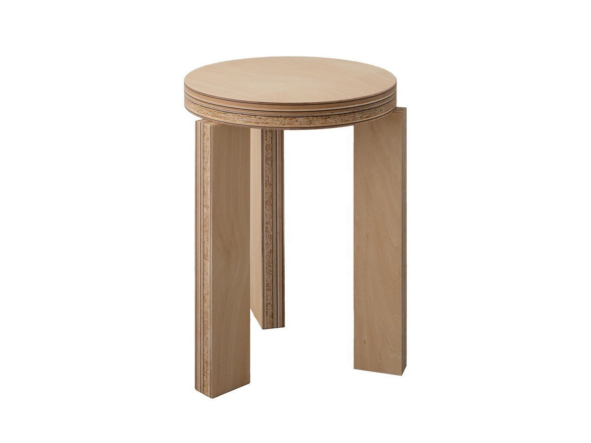【フランジ プライウッド/FLANGE plywood / GOODS】のMARU STOOL / マル スツール インテリア・キッズ・メンズ・レディースファッション・服の通販 founy(ファニー) 　送料無料　Free Shipping　ウッド　Wooden Design　フォルム　Silhouette, Form　ローズ　Rose, Rose Motif　ホーム・キャンプ・アウトドア・お取り寄せ　Home Living / Home & Lifestyle / Camping Gear / Outdoor Camping　家具・インテリア　Home Furniture & Interior. Stylish & Functional Living Spaces　チェア・椅子　Seating & Chairs　スツール・バースツール　Stools & Bar Stools　合板タイプ:シナ|ID: prp329100004766720 ipo3291000000034515763