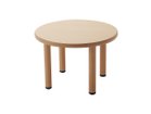 【バオバブ ランド/BAOBAB LAND / GOODS】のKids Table / キッズテーブル ラウンド KW / KH-450Φ～900Φ サイズ:直径60cm、天板ナチュラル、エッジ木目|ID: prp329100004767423 ipo3291000000034525914