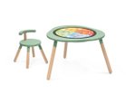 【ストッケ/STOKKE / GOODS】のSTOKKE Mu Table / ストッケ ミューテーブル プレイテーブル 組合せ例:プレイテーブル + チェア + パズル(フォーシーズン)|ID: prp329100004768447 ipo3291000000034536926