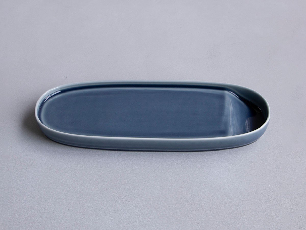 【キキメ/KIKIME / GOODS】のsuzuri / スズリ プレート ロング インテリア・キッズ・メンズ・レディースファッション・服の通販 founy(ファニー) テーブル Table, Dining Table フォルム Silhouette, Form プレート Plate, Dish ロング Long, Long-Length エレガント 上品 Elegant 皿 Plate, Dish ネイビーブルー|ID: prp329100004768457 ipo3291000000034537014