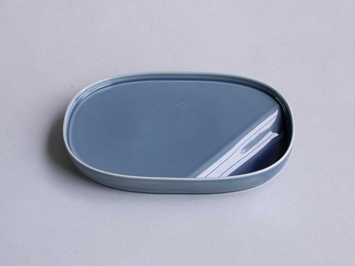 【キキメ/KIKIME / GOODS】のsuzuri / スズリ プレート オーバル インテリア・キッズ・メンズ・レディースファッション・服の通販 founy(ファニー) オーバル Oval Design テーブル Table, Dining Table フォルム Silhouette, Form プレート Plate, Dish エレガント 上品 Elegant 皿 Plate, Dish ネイビーブルー|ID: prp329100004768458 ipo3291000000034537025