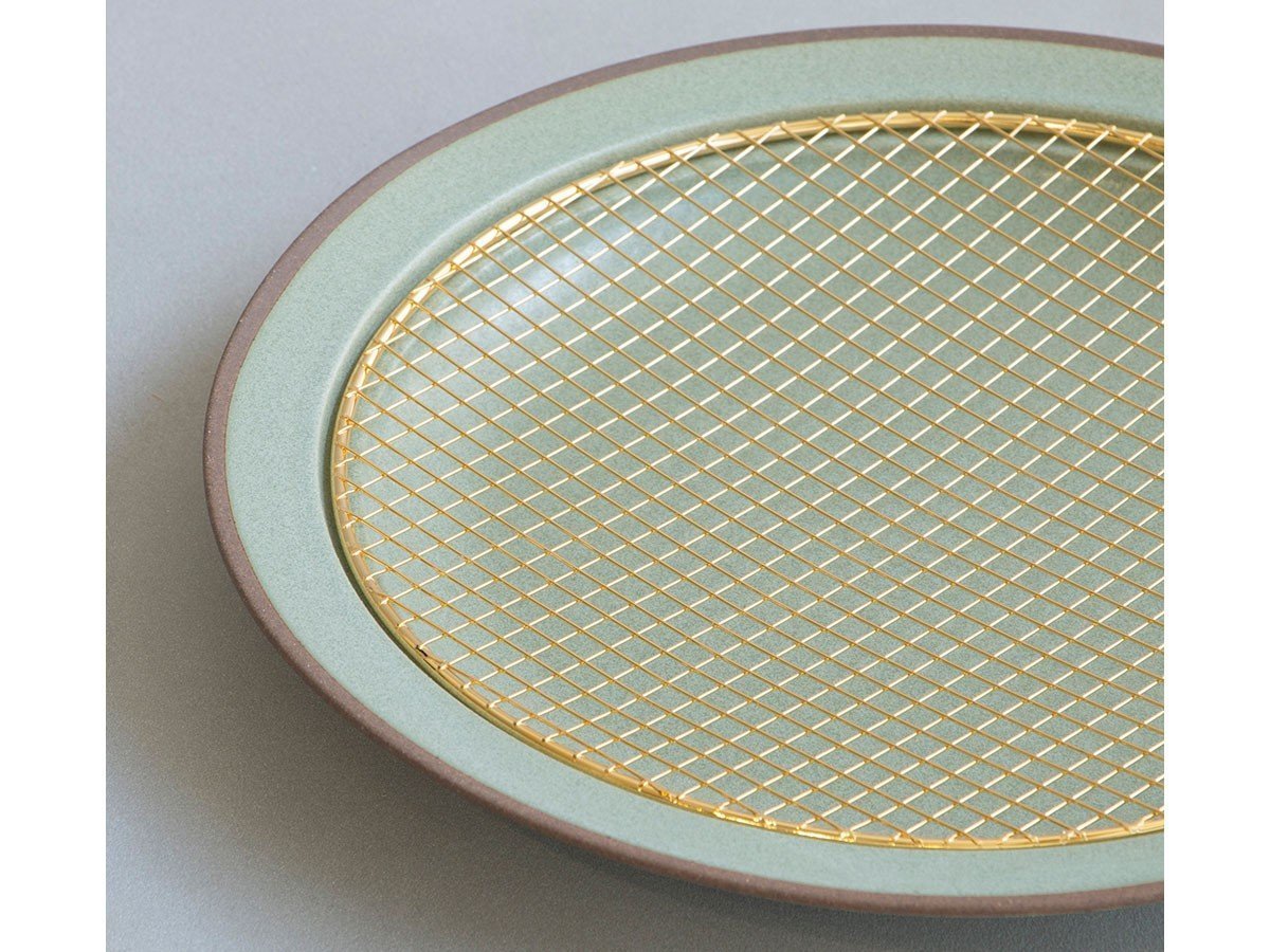 【キキメ/KIKIME / GOODS】のamime / アミメ プレート L 純金網 インテリア・キッズ・メンズ・レディースファッション・服の通販 founy(ファニー) 皿 Plate, Dish テーブル Table, Dining Table なめらか Smooth, Silky Texture プレート Plate, Dish モダン Modern, Contemporary グリーン|ID: prp329100004768460 ipo3291000000034537048