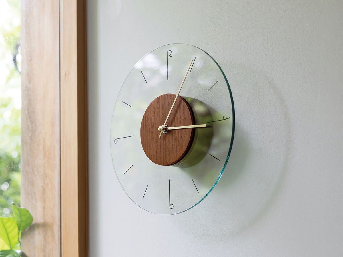 【フライミーパーラー/FLYMEe Parlor / GOODS】のWall Clock / ウォールクロック #121614 インテリア・キッズ・メンズ・レディースファッション・服の通販 founy(ファニー) 送料無料 Free Shipping ガラス Glass, Glassware エレガント 上品 Elegant 時計 Watch, Wristwatch ホーム・キャンプ・アウトドア・お取り寄せ Home Living / Home & Lifestyle / Camping Gear / Outdoor Camping 家具・インテリア Home Furniture & Interior. Stylish & Functional Living Spaces その他 インテリア雑貨、家具 Home Decor & Furniture Extras ブラウン|ID: prp329100004770400 ipo3291000000034556438