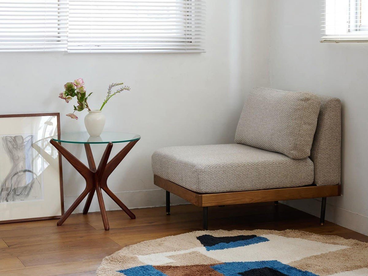 【ジャーナルスタンダード ファニチャー/journal standard Furniture / GOODS】のLILLE SOFA 1P / リル ソファ 1人掛け インテリア・キッズ・メンズ・レディースファッション・服の通販 founy(ファニー) 　ウッド　Wooden Design　コンパクト　Compact, Small Size　シンプル　Simple, Minimal　スリム　Slim, Slim Fit　テーブル　Table, Dining Table　ヴィンテージ　Vintage Style　ホーム・キャンプ・アウトドア・お取り寄せ　Home Living / Home & Lifestyle / Camping Gear / Outdoor Camping　家具・インテリア　Home Furniture & Interior. Stylish & Functional Living Spaces　ソファー　Couches & Sofas　張地:アイボリー|ID: prp329100004770427 ipo3291000000036542751