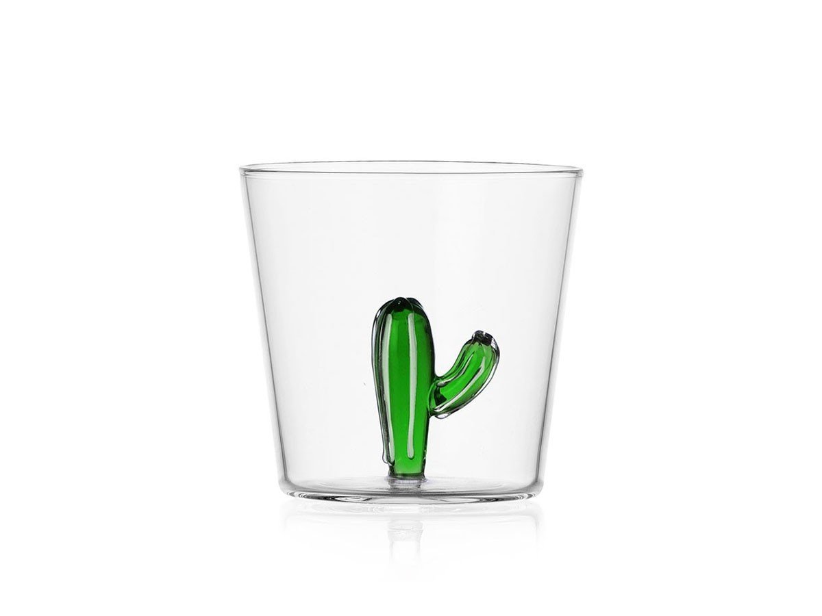 【イッケンドルフ ミラノ/ICHENDORF MILANO / GOODS】のDesert Plants Tumbler Cactus Green / デザートプラント タンブラー カクタスグリーン 350ml インテリア・キッズ・メンズ・レディースファッション・服の通販 founy(ファニー) 　ガラス　Glass, Glassware　グラス　Glass, Eyewear　タンブラー　Tumbler, Travel Mug　テーブル　Table, Dining Table　デザート　Dessert, Sweet Treat　フォルム　Silhouette, Form　モチーフ　Motif, Design Theme　-|ID: prp329100004771412 ipo3291000000035328990