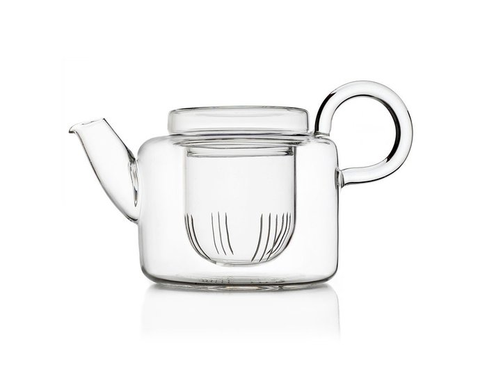 【イッケンドルフ ミラノ/ICHENDORF MILANO / GOODS】のPiuma Small Teapot with Filter / ピウマ フィルター付ティーポット 600ml インテリア・キッズ・メンズ・レディースファッション・服の通販 founy(ファニー) https://founy.com/ イタリア Italy ガラス Glass, Glassware シンプル Simple, Minimal テーブル Table, Dining Table フォルム Silhouette, Form |ID: prp329100004771488 ipo3291000000034567238