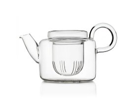【イッケンドルフ ミラノ/ICHENDORF MILANO / GOODS】のPiuma Small Teapot with Filter / ピウマ フィルター付ティーポット 600ml 人気、トレンドファッション・服の通販 founy(ファニー) イタリア Italy ガラス Glass, Glassware シンプル Simple, Minimal テーブル Table, Dining Table フォルム Silhouette, Form |ID:prp329100004771488