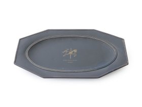 【ミシンポタリークリエーション/MISHIM POTTERY CREATION / GOODS】 StiLL octagon “year”plate L 2026 / スティル オクタゴン イヤープレート L 2026(藍墨茶)人気、トレンドファッション・服の通販 founy(ファニー) アンティーク Antique-Inspired イラスト Illustration 皿 Plate, Dish テーブル Table, Dining Table 人気 Popular, Best Seller ハンド Hand, Handmade プリント Print, Printed Pattern プレート Plate, Dish モチーフ Motif, Design Theme 送料無料 Free Shipping |ID:prp329100004773684