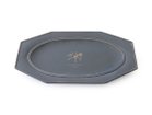 【ミシンポタリークリエーション/MISHIM POTTERY CREATION / GOODS】のStiLL octagon “year”plate L 2026 / スティル オクタゴン イヤープレート L 2026(藍墨茶) -|ID:prp329100004773684