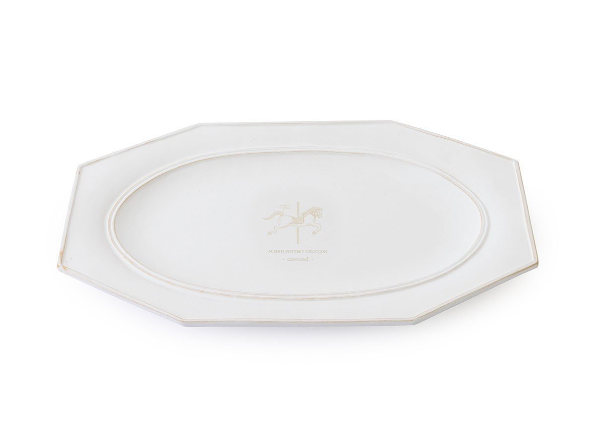 【ミシンポタリークリエーション/MISHIM POTTERY CREATION / GOODS】のStiLL octagon “year”plate L 2026 / スティル オクタゴン イヤープレート L 2026(胡粉) 人気、トレンドファッション・服の通販 founy(ファニー) 　アンティーク　Antique-Inspired　イラスト　Illustration　皿　Plate, Dish　テーブル　Table, Dining Table　人気　Popular, Best Seller　ハンド　Hand, Handmade　プリント　Print, Printed Pattern　プレート　Plate, Dish　モチーフ　Motif, Design Theme　送料無料　Free Shipping　 other-1|ID: prp329100004773685 ipo3291000000034595504