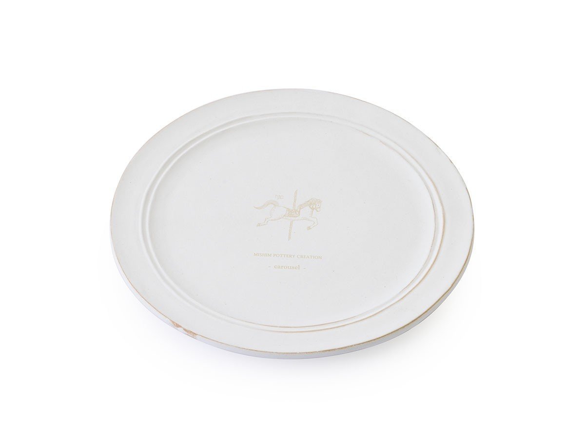 【ミシンポタリークリエーション/MISHIM POTTERY CREATION / GOODS】のStiLL round “year”plate S 2026 / スティル ラウンド イヤープレート S 2026(胡粉) 人気、トレンドファッション・服の通販 founy(ファニー) 　アンティーク　Antique-Inspired　イラスト　Illustration　皿　Plate, Dish　テーブル　Table, Dining Table　人気　Popular, Best Seller　ハンド　Hand, Handmade　プリント　Print, Printed Pattern　プレート　Plate, Dish　モチーフ　Motif, Design Theme　ラウンド　Round, Round Neck　 other-1|ID: prp329100004773687 ipo3291000000034595520