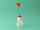【フライミーアクセソワ/FLYMEe accessoire / GOODS】のplying ICHIRIN VASE plus / プライング 一輪挿し プラス ホワイト|ID: prp329100004773688 ipo3291000000034595544