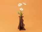 【フライミーアクセソワ/FLYMEe accessoire / GOODS】のplying ICHIRIN VASE matte / プライング 一輪挿し マット ブラウン|ID: prp329100004773689 ipo3291000000034595558