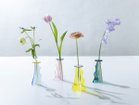 【フライミーアクセソワ/FLYMEe accessoire / GOODS】のplying ICHIRIN VASE colorful / プライング 一輪挿し カラフル (左から)ブルー、ピンク、イエロー、グリーン|ID: prp329100004773692 ipo3291000000034595589