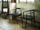 【アボール/ABORD / GOODS】のArm Chair / アームチェア W012 張地:(左から)BA-10 / Bランク、フレームLW ライトウォールナット|ID: prp329100004778251 ipo3291000000034649539
