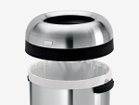 【シンプルヒューマン/SIMPLEHUMAN / GOODS】のOPEN CAN / オープンカン ラウンド オープントップ ダストボックス 60L 簡単にフタが取り外せるので手早くゴミ袋の交換ができます。|ID: prp329100004797442 ipo3291000000034807690