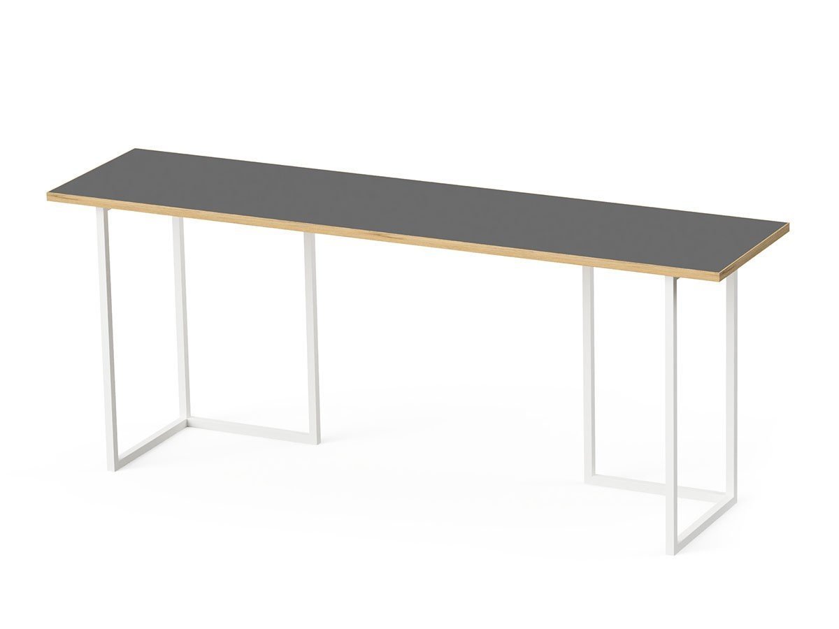 【その他のブランド/Other】のTable Set / テーブルセット メラミンウッド天板 ハーフ + スチール脚 M インテリア・キッズ・メンズ・レディースファッション・服の通販 founy(ファニー) 送料無料 Free Shipping ウッド Wooden Design シンプル Simple, Minimal スリム Slim, Slim Fit テーブル Table, Dining Table デスク Desk, Work Desk ハーフ Half, Half-Length ホーム・キャンプ・アウトドア・お取り寄せ Home Living / Home & Lifestyle / Camping Gear / Outdoor Camping 家具・インテリア Home Furniture & Interior. Stylish & Functional Living Spaces その他 インテリア雑貨、家具 Home Decor & Furniture Extras 天板ダークグレー、脚部ホワイト|ID: prp329100004806345 ipo3291000000034876933