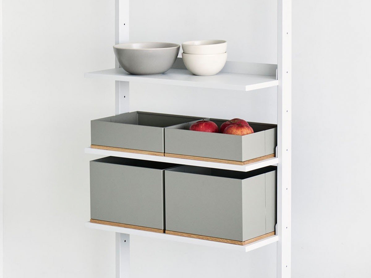 【スティール/stiiilll / GOODS】のShelf 5plate caseSM set / シェルフ 5段 + ケースSM セット インテリア・キッズ・メンズ・レディースファッション・服の通販 founy(ファニー) 　スリム　Slim, Slim Fit　フォルム　Silhouette, Form　フレーム　Frame, Outline　プレート　Plate, Dish　モダン　Modern, Contemporary　ホーム・キャンプ・アウトドア・お取り寄せ　Home Living / Home & Lifestyle / Camping Gear / Outdoor Camping　家具・インテリア　Home Furniture & Interior. Stylish & Functional Living Spaces　収納家具・キャビネット　Storage Furniture　シェルフ・オープンラック・収納棚　Open Shelf Rack　参考イメージ|ID: prp329100004806366 ipo3291000000034877239