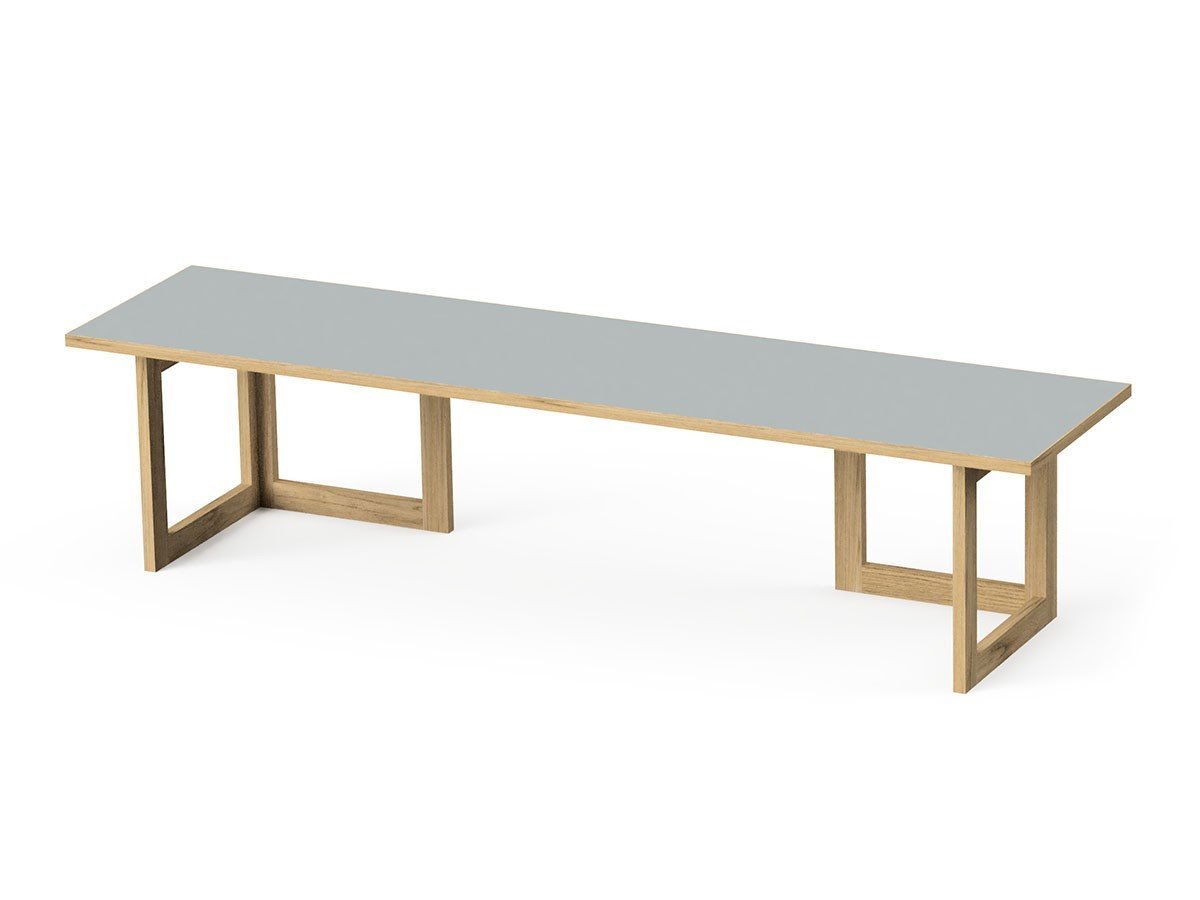 【その他のブランド/Other】のTable Set / テーブルセット メラミンウッド天板 ハーフ + 木脚 S インテリア・キッズ・メンズ・レディースファッション・服の通販 founy(ファニー) 　ウッド　Wooden Design　シンプル　Simple, Minimal　スリム　Slim, Slim Fit　テーブル　Table, Dining Table　ハーフ　Half, Half-Length　送料無料　Free Shipping　ホーム・キャンプ・アウトドア・お取り寄せ　Home Living / Home & Lifestyle / Camping Gear / Outdoor Camping　家具・インテリア　Home Furniture & Interior. Stylish & Functional Living Spaces　テーブル　Dining, Coffee & Side Tables　ローテーブル・センターテーブル　Coffee & Center Tables　天板グレー|ID: prp329100004806418 ipo3291000000034877771