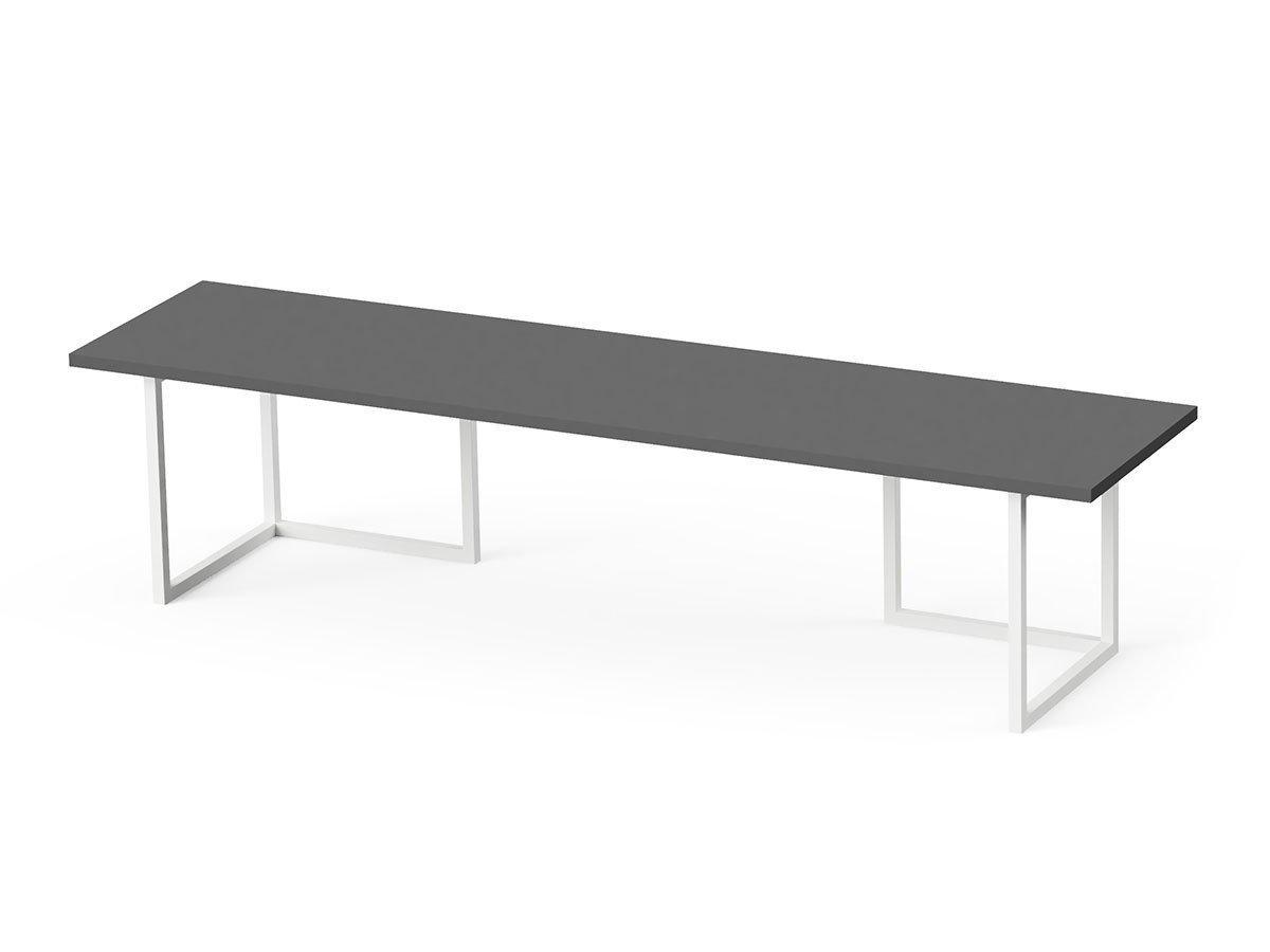 【その他のブランド/Other】のTable Set / テーブルセット メラミン天板 ハーフ + スチール脚 S インテリア・キッズ・メンズ・レディースファッション・服の通販 founy(ファニー) 送料無料 Free Shipping シンプル Simple, Minimal スリム Slim, Slim Fit テーブル Table, Dining Table ハーフ Half, Half-Length フラット Flat, Flat Shoes ホーム・キャンプ・アウトドア・お取り寄せ Home Living / Home & Lifestyle / Camping Gear / Outdoor Camping 家具・インテリア Home Furniture & Interior. Stylish & Functional Living Spaces テーブル Dining, Coffee & Side Tables ローテーブル・センターテーブル Coffee & Center Tables 天板ダークグレー、脚部:ホワイト|ID: prp329100004806419 ipo3291000000034877788