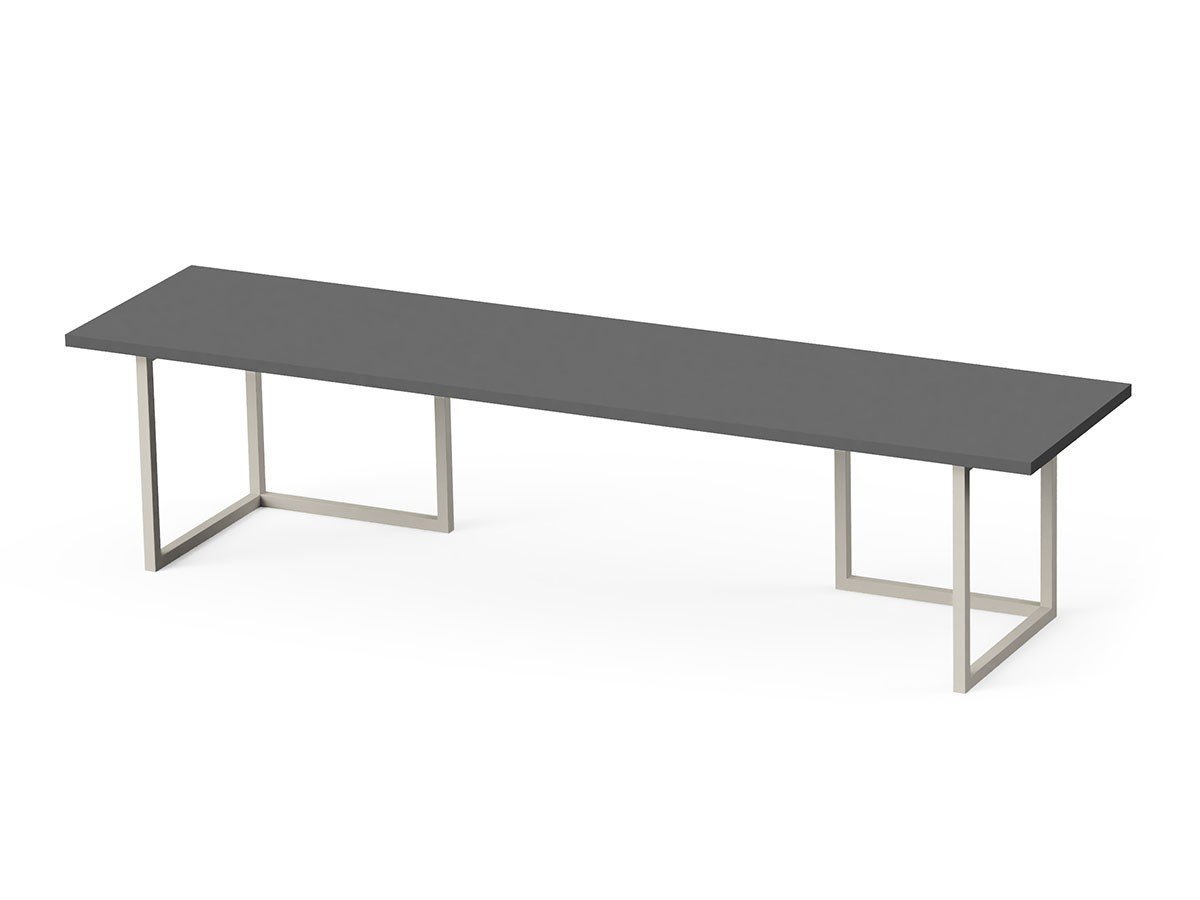 【その他のブランド/Other】のTable Set / テーブルセット メラミン天板 ハーフ + スチール脚 S インテリア・キッズ・メンズ・レディースファッション・服の通販 founy(ファニー) 送料無料 Free Shipping シンプル Simple, Minimal スリム Slim, Slim Fit テーブル Table, Dining Table ハーフ Half, Half-Length フラット Flat, Flat Shoes ホーム・キャンプ・アウトドア・お取り寄せ Home Living / Home & Lifestyle / Camping Gear / Outdoor Camping 家具・インテリア Home Furniture & Interior. Stylish & Functional Living Spaces テーブル Dining, Coffee & Side Tables ローテーブル・センターテーブル Coffee & Center Tables 天板ダークグレー、脚部グレー|ID: prp329100004806419 ipo3291000000034877789