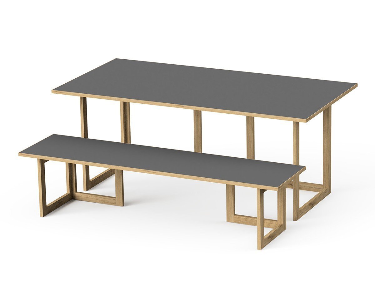 【その他のブランド/Other】のTable Set / テーブルセット メラミンウッド天板 + 木脚 L インテリア・キッズ・メンズ・レディースファッション・服の通販 founy(ファニー) 　ウッド　Wooden Design　シンプル　Simple, Minimal　スリム　Slim, Slim Fit　テーブル　Table, Dining Table　デスク　Desk, Work Desk　ホーム・キャンプ・アウトドア・お取り寄せ　Home Living / Home & Lifestyle / Camping Gear / Outdoor Camping　家具・インテリア　Home Furniture & Interior. Stylish & Functional Living Spaces　テーブル　Dining, Coffee & Side Tables　ダイニングテーブル・食卓テーブル　Dining Tables　サイズ違いの「メラミンウッド天板 ハーフ + 木脚 S」と組み合わせて、ディスプレイ棚としてもご使用|ID: prp329100004806427 ipo3291000000034877937