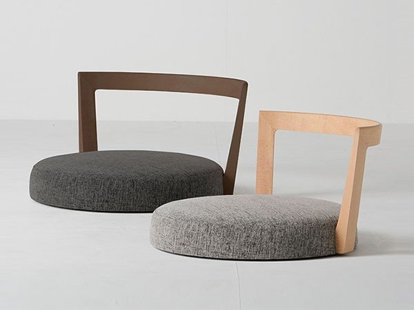 【日進木工/NISSHIN MOKKOU / GOODS】のac-cent MAWARIZA / アクセント 回座 インテリア・キッズ・メンズ・レディースファッション・服の通販 founy(ファニー) 　送料無料　Free Shipping　クッション　Cushion, Throw Pillow　テーブル　Table, Dining Table　ホーム・キャンプ・アウトドア・お取り寄せ　Home Living / Home & Lifestyle / Camping Gear / Outdoor Camping　家具・インテリア　Home Furniture & Interior. Stylish & Functional Living Spaces　チェア・椅子　Seating & Chairs　ローチェア・和風座椅子　Floor & Low Chairs　左 / 張地:スムージー DGR ダークグレー(ファブリックA)、フレームWNO右|ID: prp329100004810038 ipo3291000000036115163