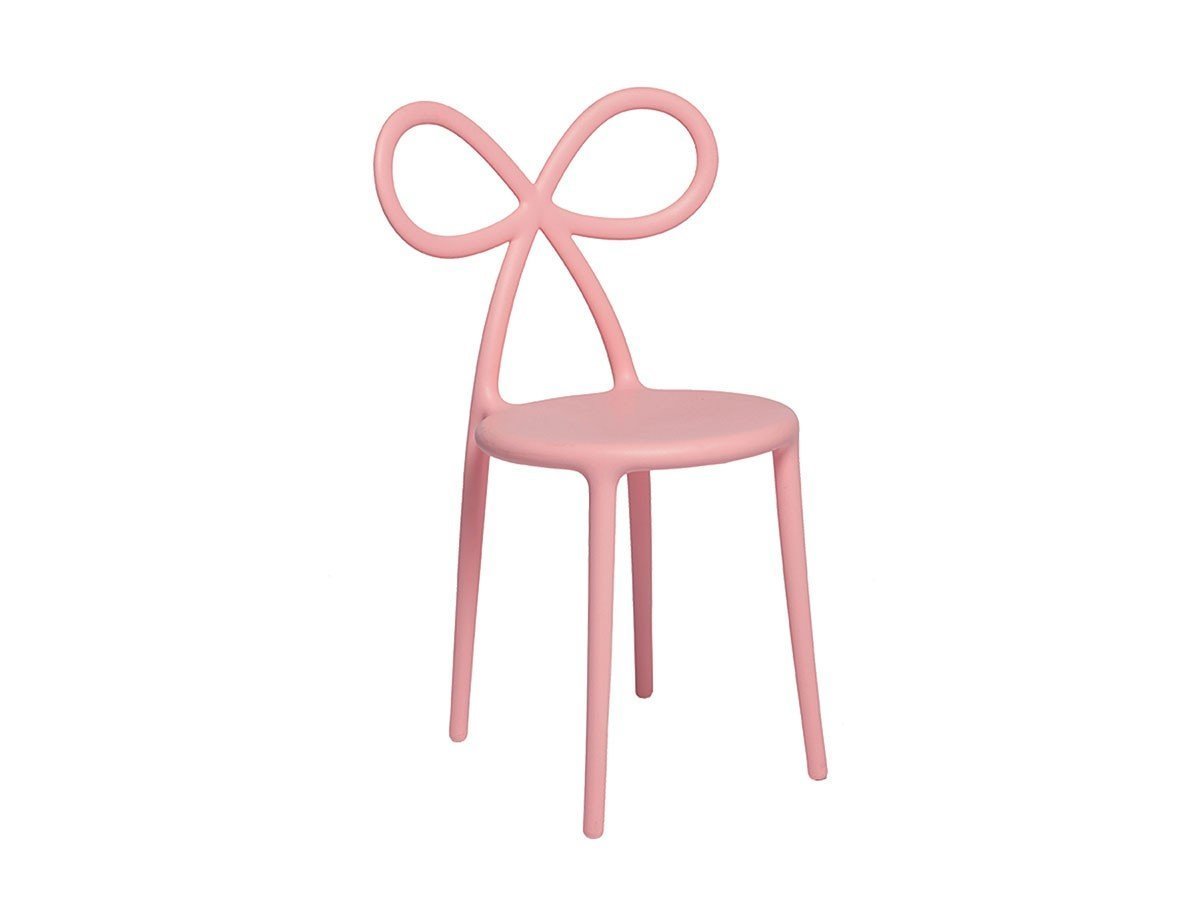 【その他のブランド/Other】のRibbon Chair / リボンチェア インテリア・キッズ・メンズ・レディースファッション・服の通販 founy(ファニー) 　送料無料　Free Shipping　エレガント 上品　Elegant　シンプル　Simple, Minimal　フェミニン　Feminine, Girly　リボン　Ribbon, Bow　軽量　Lightweight, Ultra Light　ピンク|ID: prp329100004817265 ipo3291000000034992768