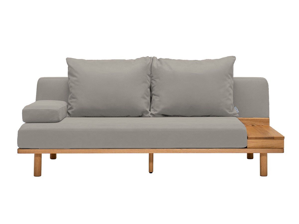 【フミ/Fumi / GOODS】のながら時間を楽しむソファ +pet / ながら時間を楽しむソファ(ペット対応生地) インテリア・キッズ・メンズ・レディースファッション・服の通販 founy(ファニー) 　クッション　Cushion, Throw Pillow　シンプル　Simple, Minimal　スマート　Smart, Elegant　テーブル　Table, Dining Table　バランス　Balance, Style Balance　フェザー　Feather, Feather Detail　犬　Dog　ホーム・キャンプ・アウトドア・お取り寄せ　Home Living / Home & Lifestyle / Camping Gear / Outdoor Camping　家具・インテリア　Home Furniture & Interior. Stylish & Functional Living Spaces　その他 インテリア雑貨、家具　Home Decor & Furniture Extras　張地:グレー|ID: prp329100004817270 ipo3291000000034992904